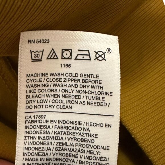 ATHLETA Nolita Wide Leg Pant Size 6 Brass Gold High Waist Pull On Lightweight - Picture 8 of 9